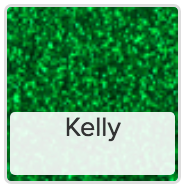 Glitter Flake Kelly