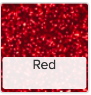 Glitter Flake Red